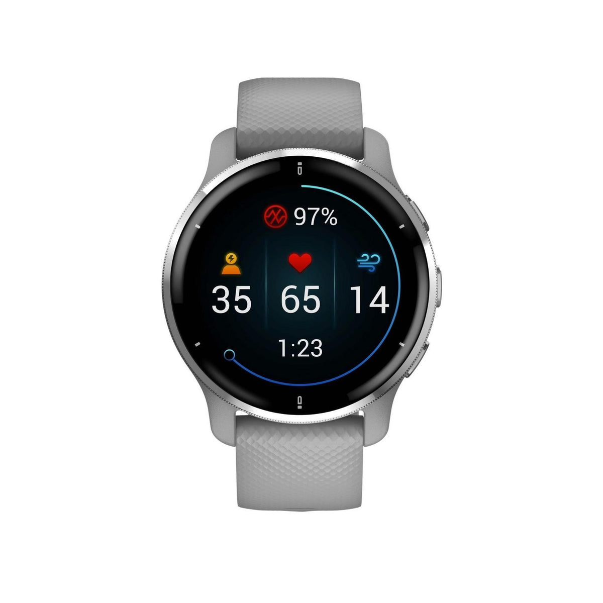 Garmin Reloj Inteligente Smartwatch Venu 2 Plus con GPS 43mm - vertikal