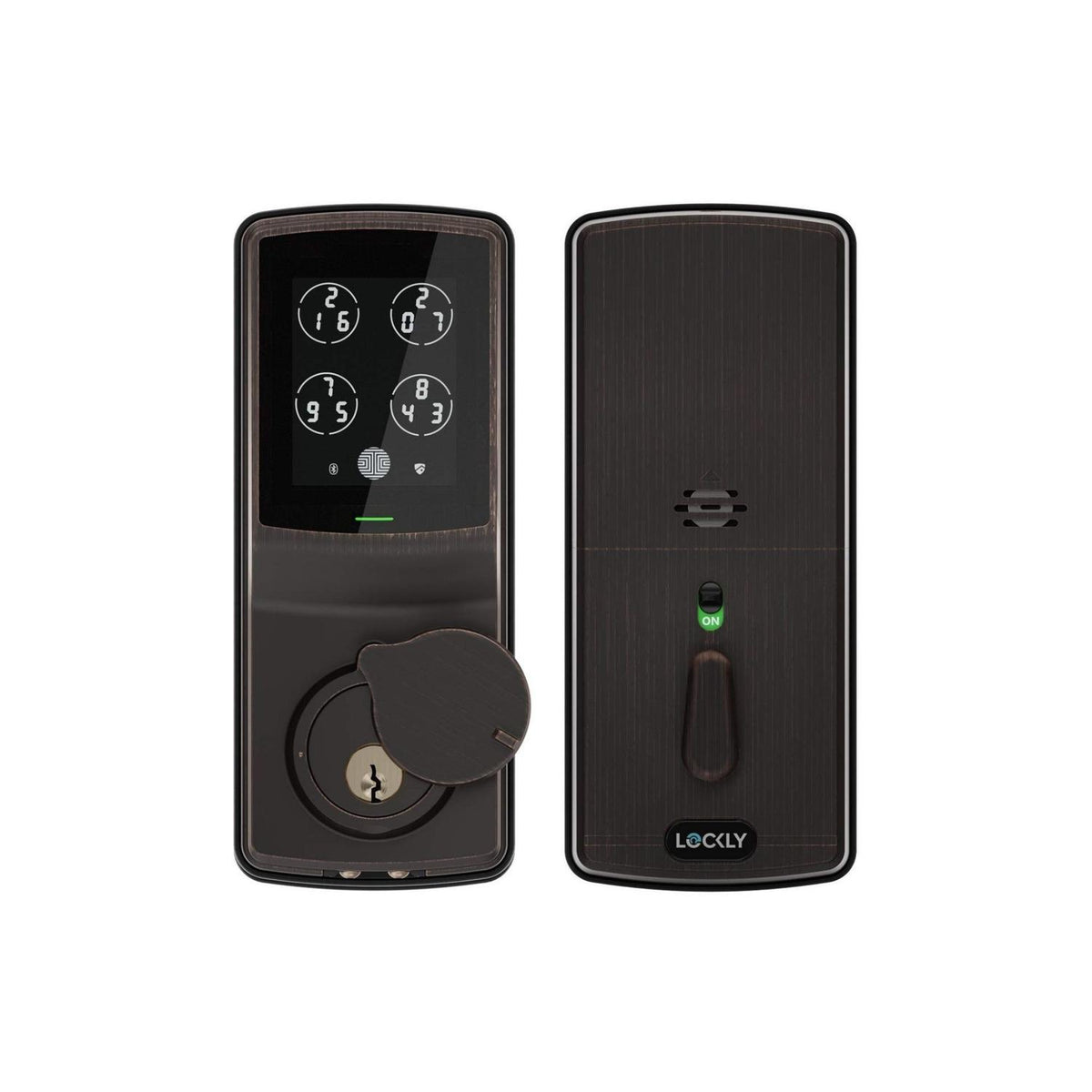 Lockly Cerradura Inteligente Cerradura Inteligente Secure Plus Deadbolt Bluetooth - vertikal