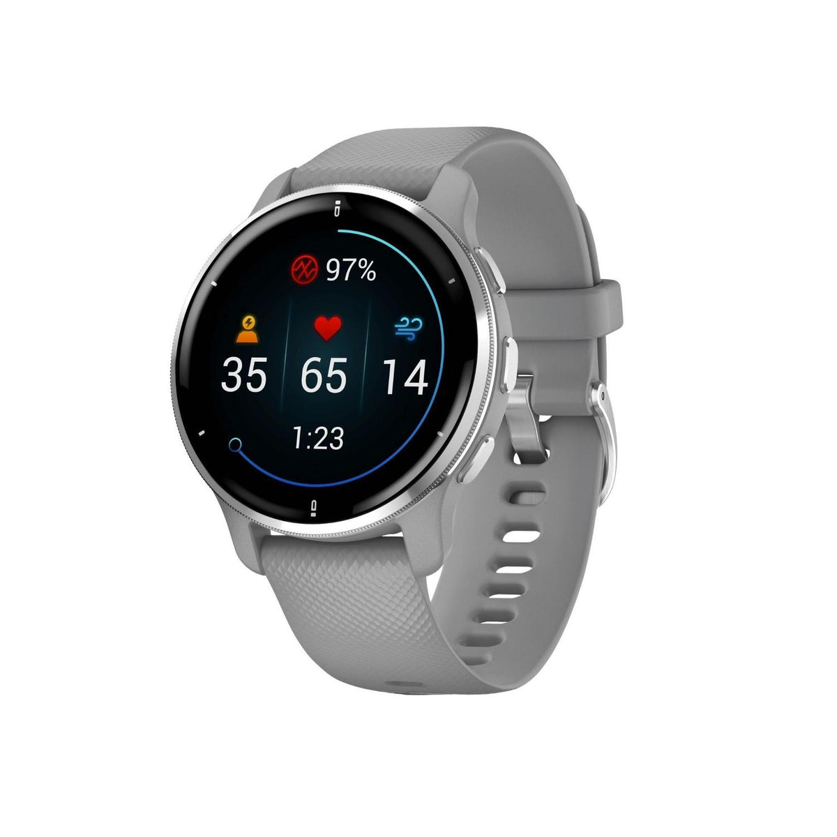 Garmin Reloj Inteligente Smartwatch Venu 2 Plus con GPS 43mm - vertikal