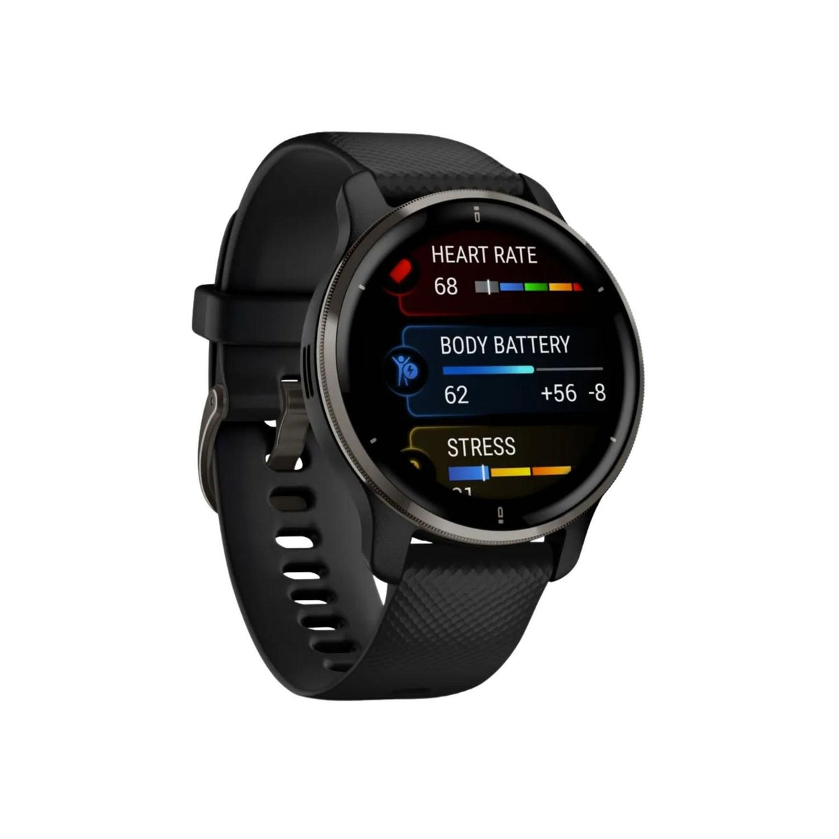 Garmin Reloj Inteligente Smartwatch Venu 2 Plus con GPS 43mm - vertikal