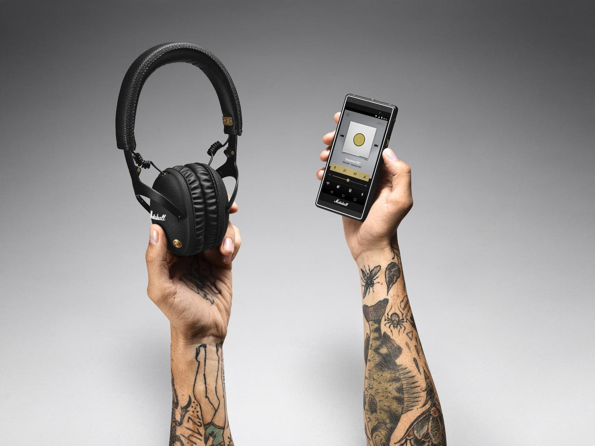 Marshall Audífonos Inalámbricos Audífonos Inalámbricos Over Ear Monitor Bluetooth - vertikal