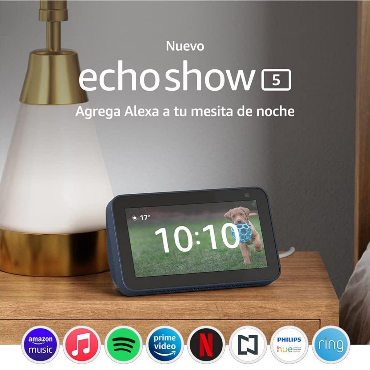 Amazon Pantalla Inteligente Pantalla Inteligente Echo Show 5 (2 Gen) con Alexa - vertikal
