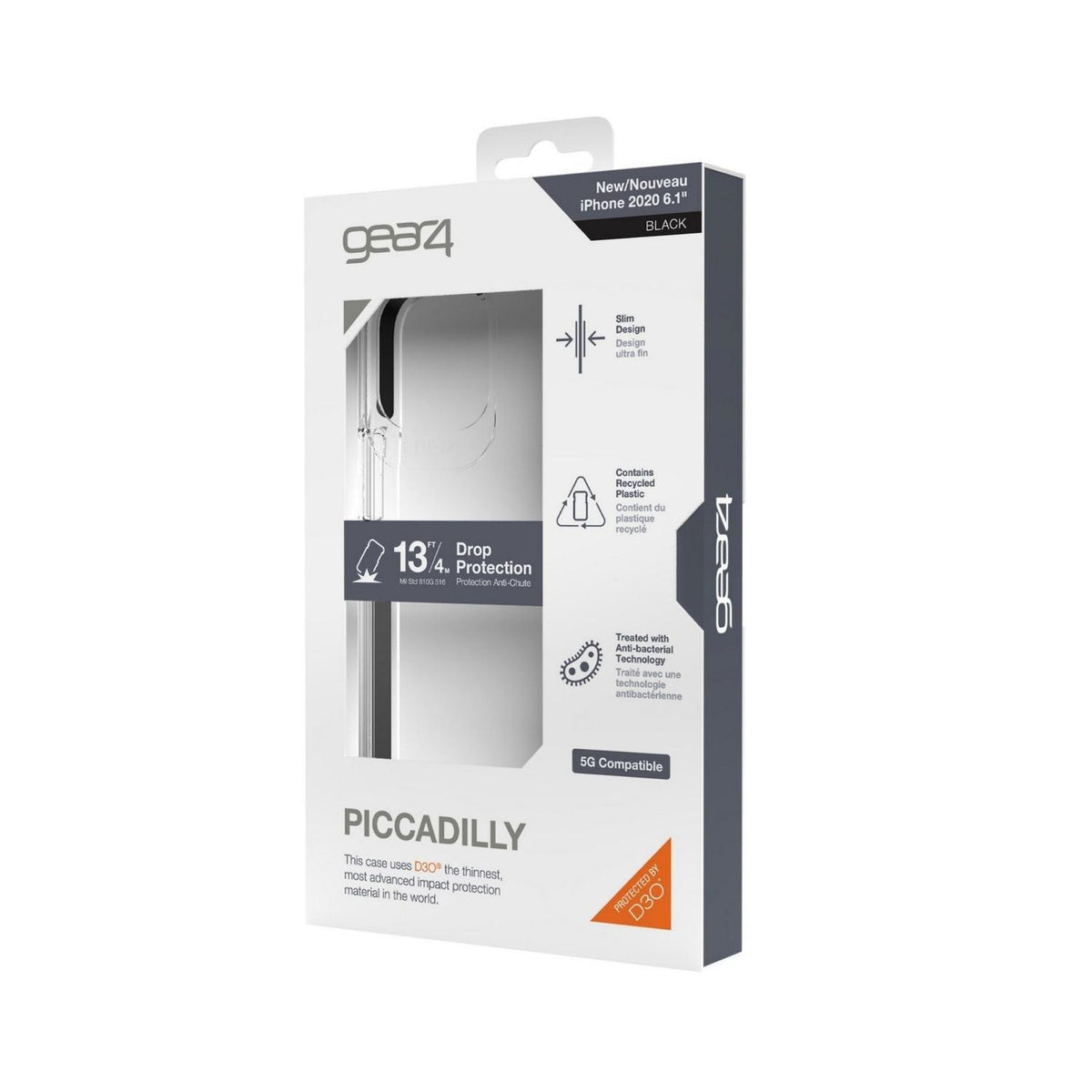 Gear4 Funda Para Smartphone Funda Piccadilly compatible con iPhone 12/12 Pro - vertikal