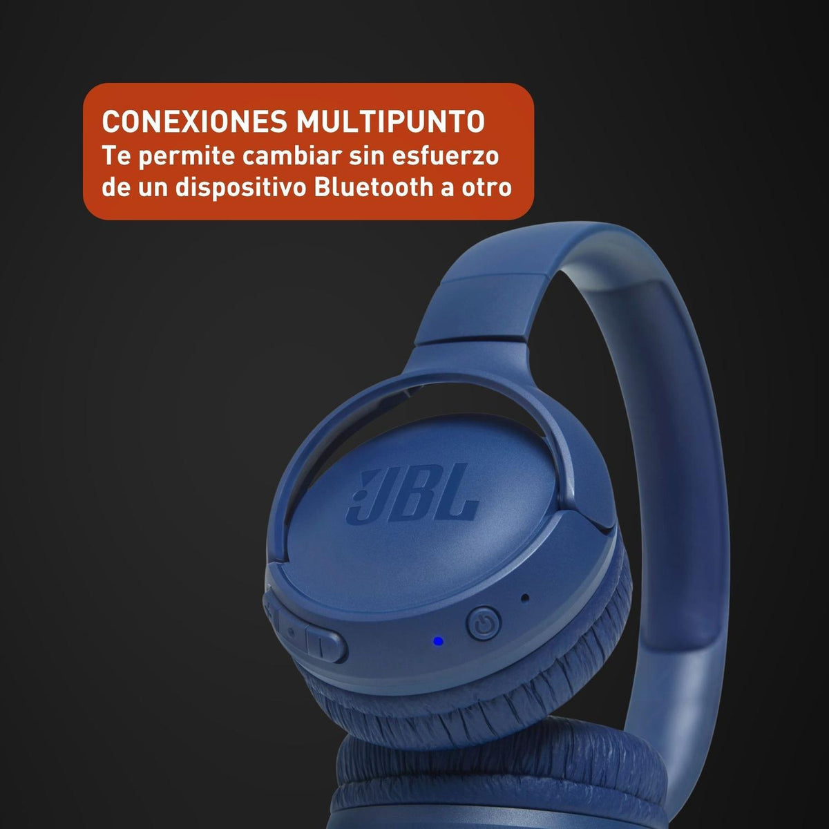 JBL  JBL Audífonos On Ear TUNE 500BT Bluetooth - vertikal