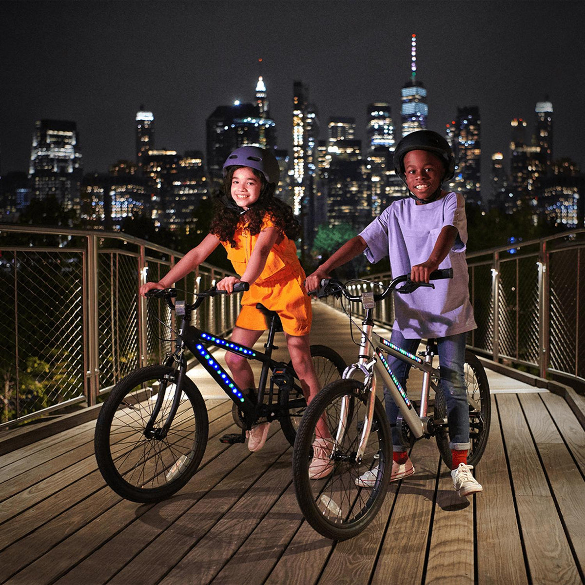 Jetson Bicicleta Bicicleta Electron Light-Up para Niños Rodada 20 con Luz LED - vertikal