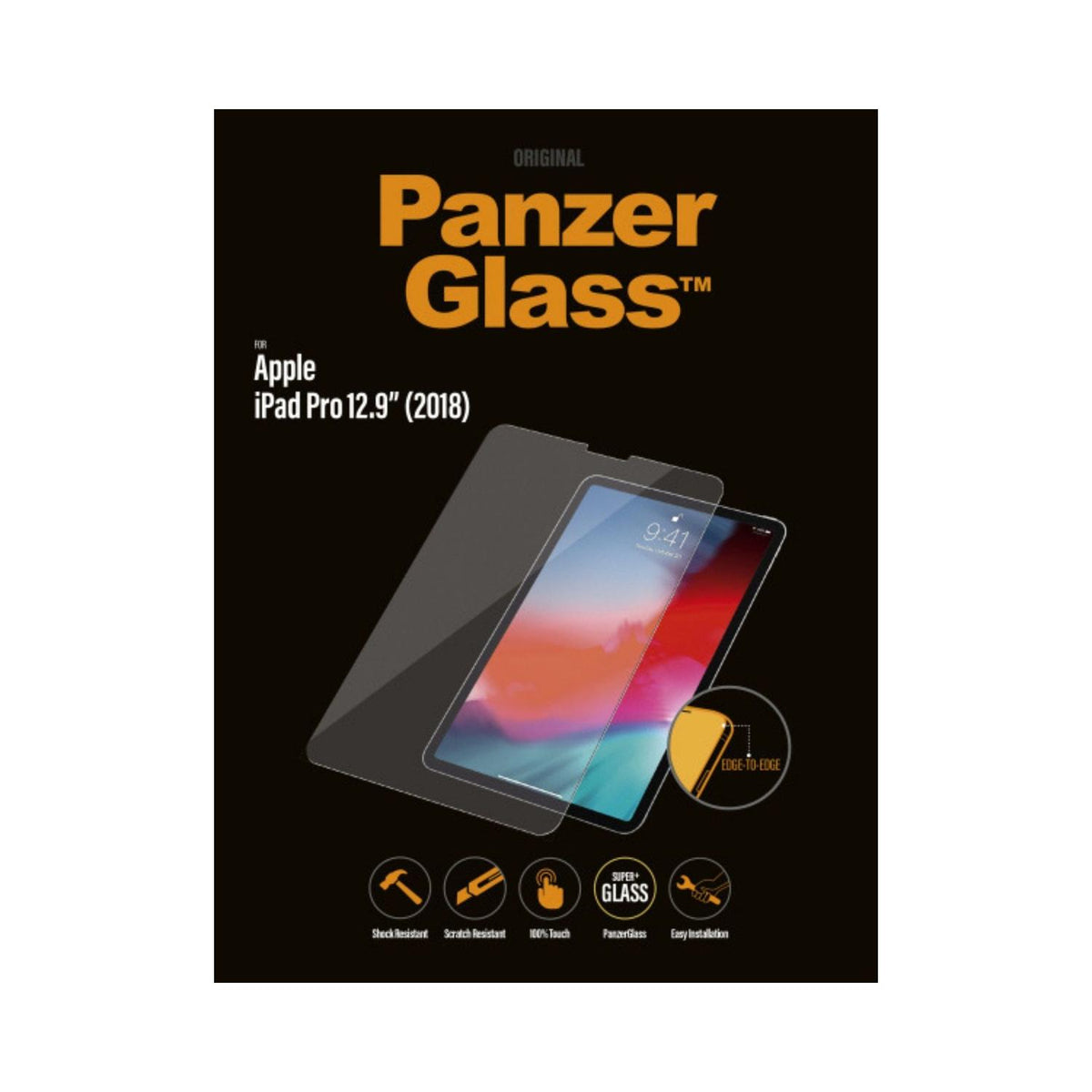 PanzerGlass Protector De Pantalla Para Tableta Mica Protectora compatible iPad Pro 12.9&quot; 3/4Gen - vertikal