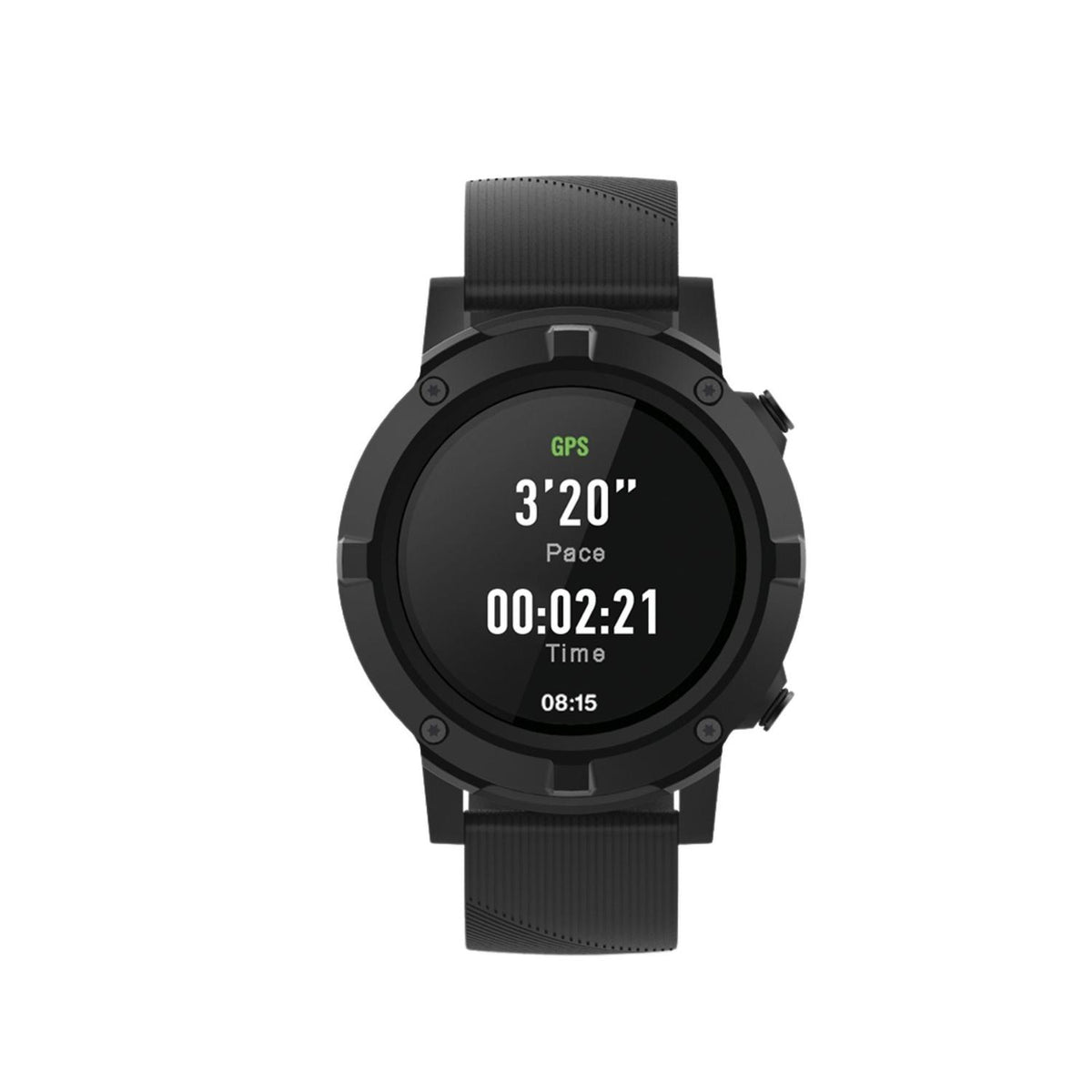 Stuffactory Reloj Inteligente Smartwatch Kronos Plus con GPS - vertikal