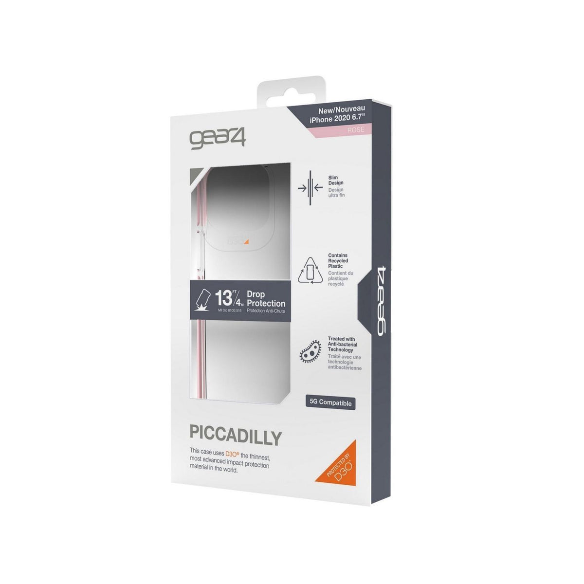Gear 4 Funda para Smartphone Funda Piccadilly compatible con iPhone 12 Pro Max - vertikal