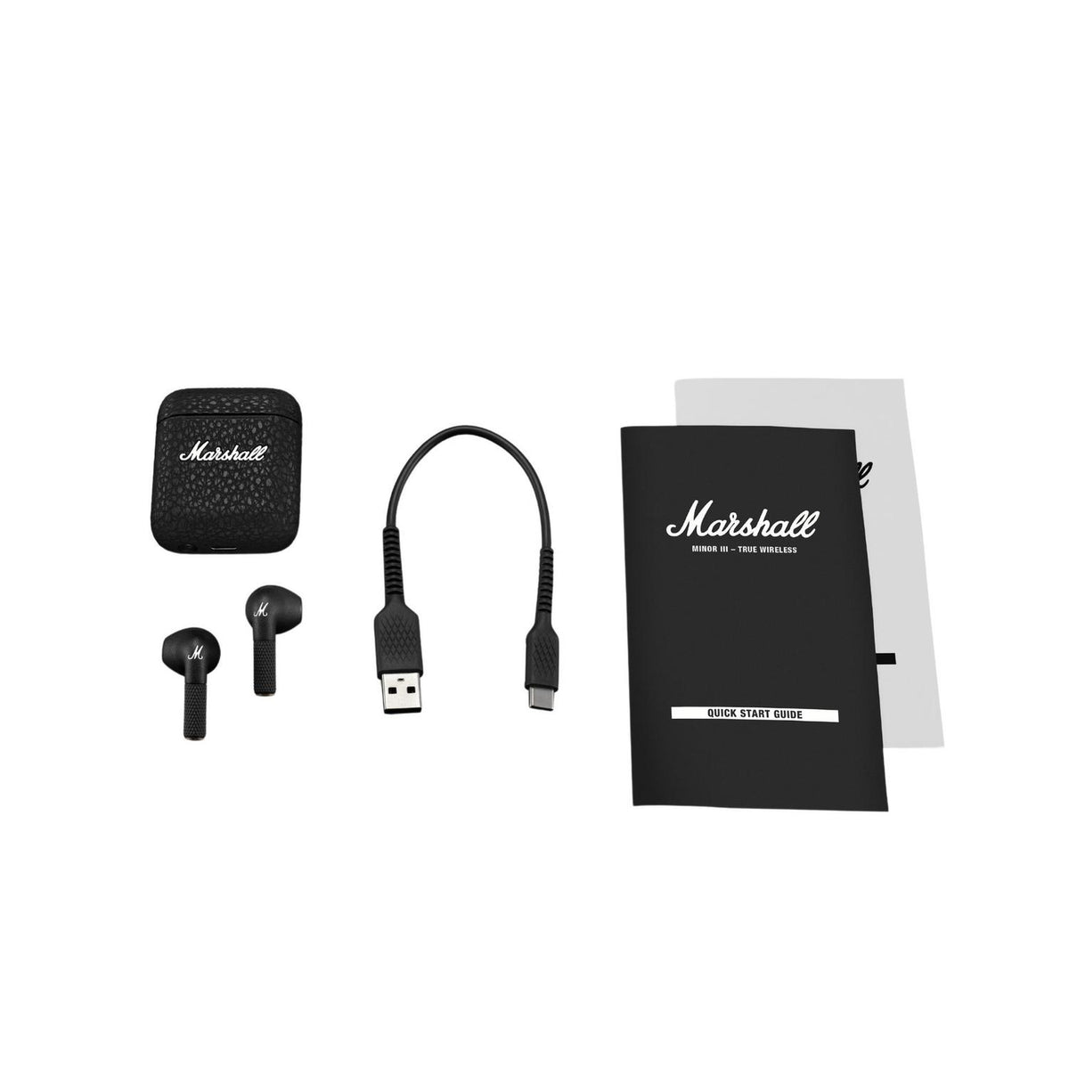 Marshall Audífonos True Wireless Audífonos Inalámbricos In Ear True Wireless Minor III Bluetooth - vertikal